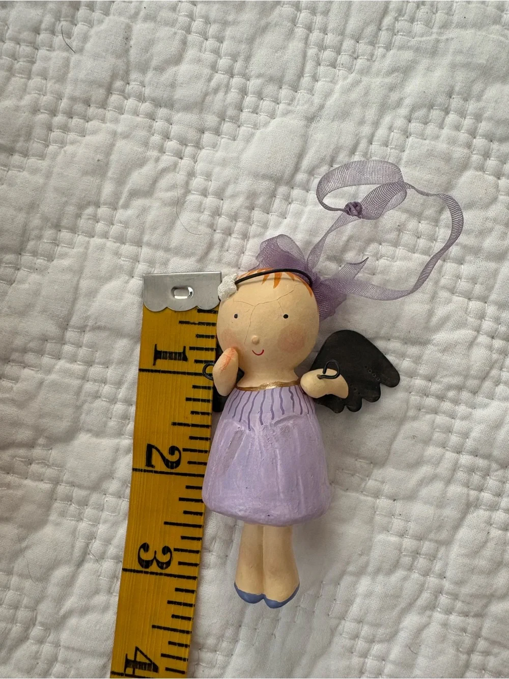 Hallmark 2001 One Little Angel Keepsake Ornament. Paper Composition/metal. Nice